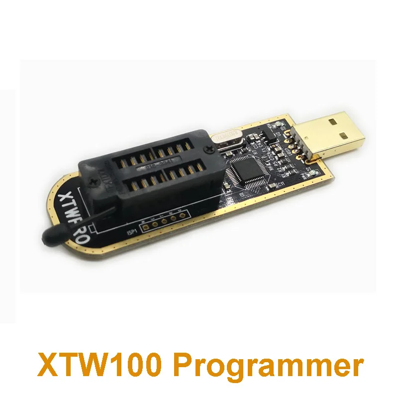 

2pcs/lot XTW100 Programmer USB Motherboard Multifunctional BIOS SPI FLASH 24 25 Read / write Burner