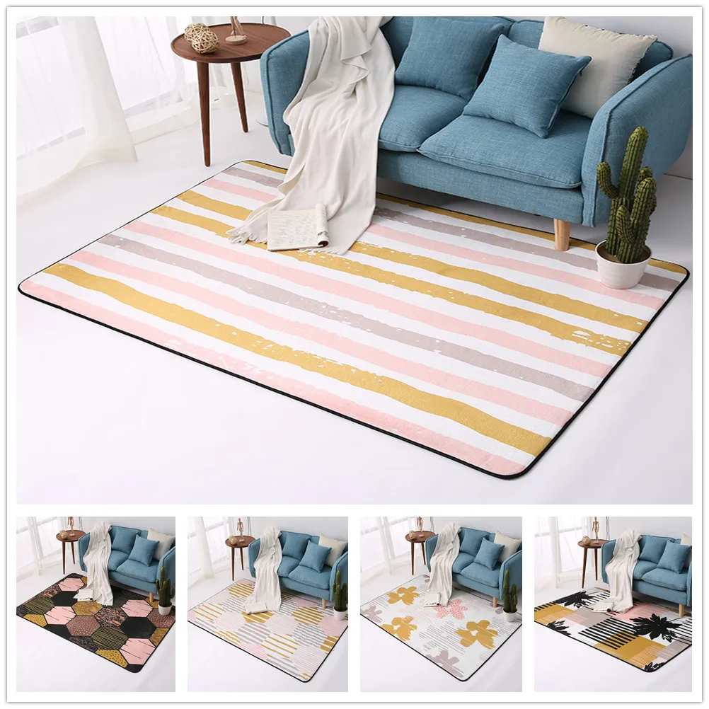 

Nordic Mash Up Carpets For Living Room Creative Fashion Rugs For Bedroom Home Decor Floor Mat Coffee Table /Studu Rug And Carpet