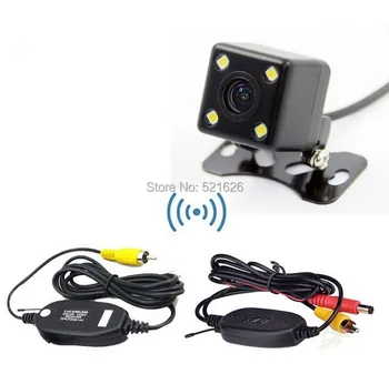 

WIRELESS Car Reverse Rear View Parking Kit Camera 2.4Ghz Video Transmiter and Receiver module + car parking reverse camera