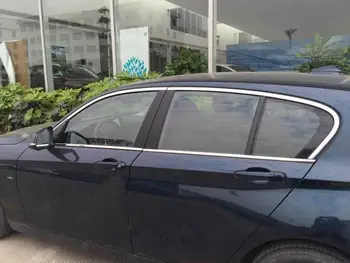 

Stainless steel Exterior Window Sill Lid Trims for bmw 120i 114i 116i 118i 116d 118d m135 2012 2013 2014 2015 2016 2017 2018 f20