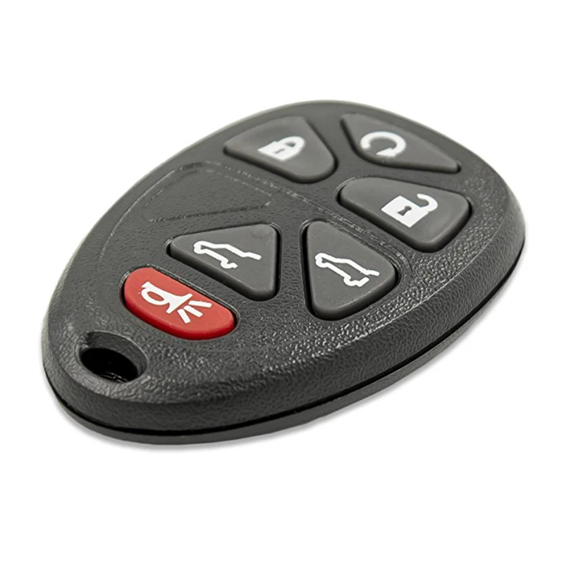 Бесключевой вход пульт дистанционного управления автомобильный ключ Замена для Chevrolet Buick, который использует 6 кнопок для OUC60270 самопрограммирования