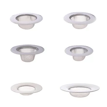 Нержавеющая сталь волосы в ванной Ловца стопор душ для сливного отверстия ловушка фильтра металлическая раковина кухня сетчатый фильтр для ванной