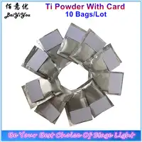 10 bags x 200g/Lot Ti Powder With Card For Spark Machine MSDS Consumables Cold Fountain Powder Fireworks Used Ti Powder