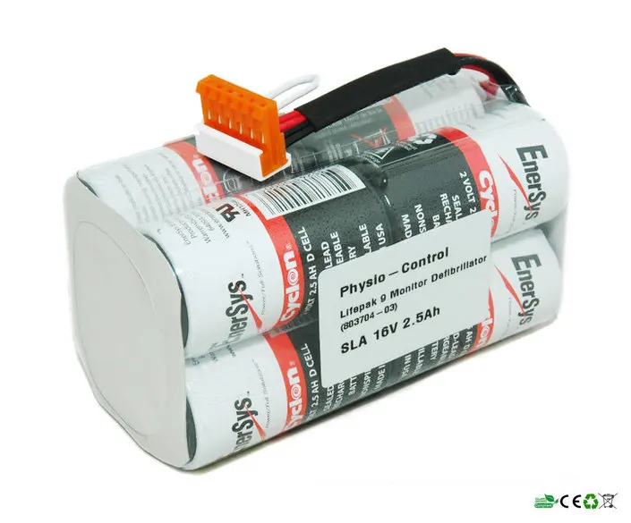 Для PHYSIO-CONTROL Medtronic LifePak 9 LP LP9P A B P 803704-03 21300-002259 2500mAH 16v Hawker Cyclon Battery Cells |