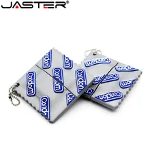 JASTER usb флеш-накопитель 32 Гб 64 Гб Флешка мультфильм презерватив 4 ГБ 8 ГБ 16 ГБ карта памяти u диск Подарочная флеш-карта