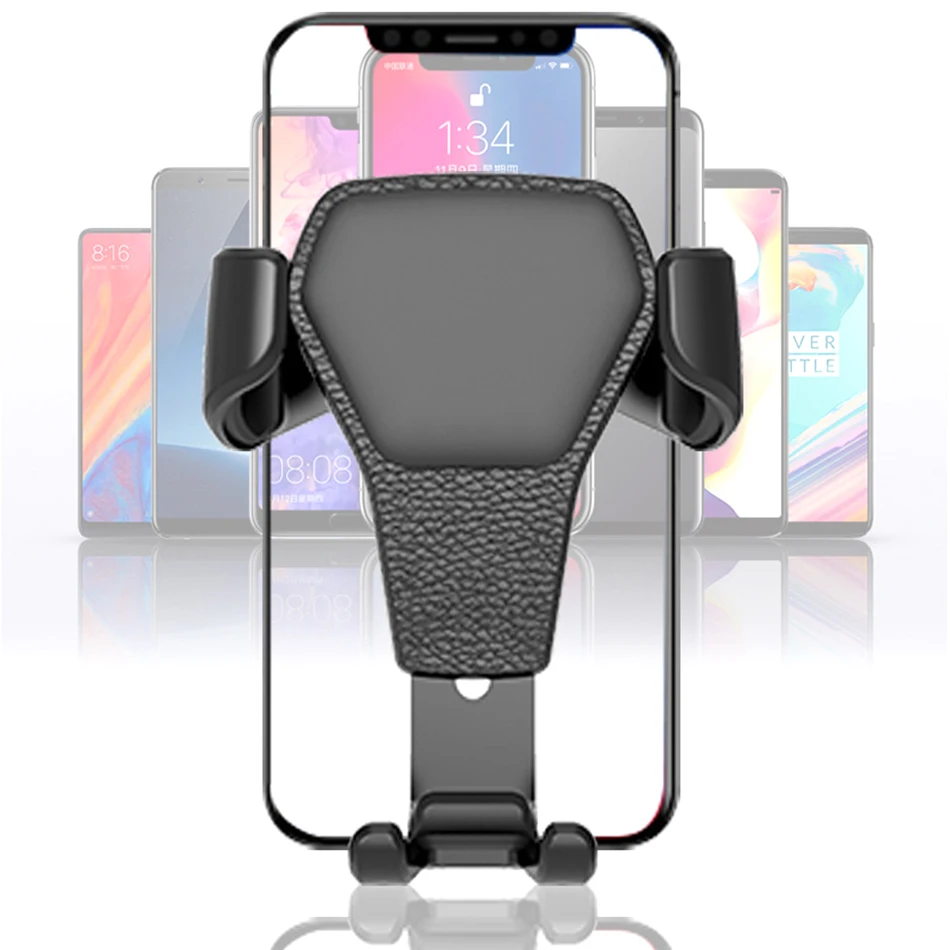 Gravity Auto Phone Holder For Phone in Car Air Vent Clip Mount No Magnetic Mobile Phone Holder Cell Stand Support For iPhone GPS