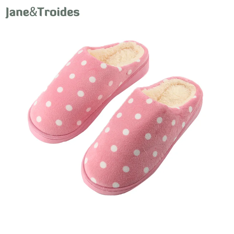 ladies polka dot slippers