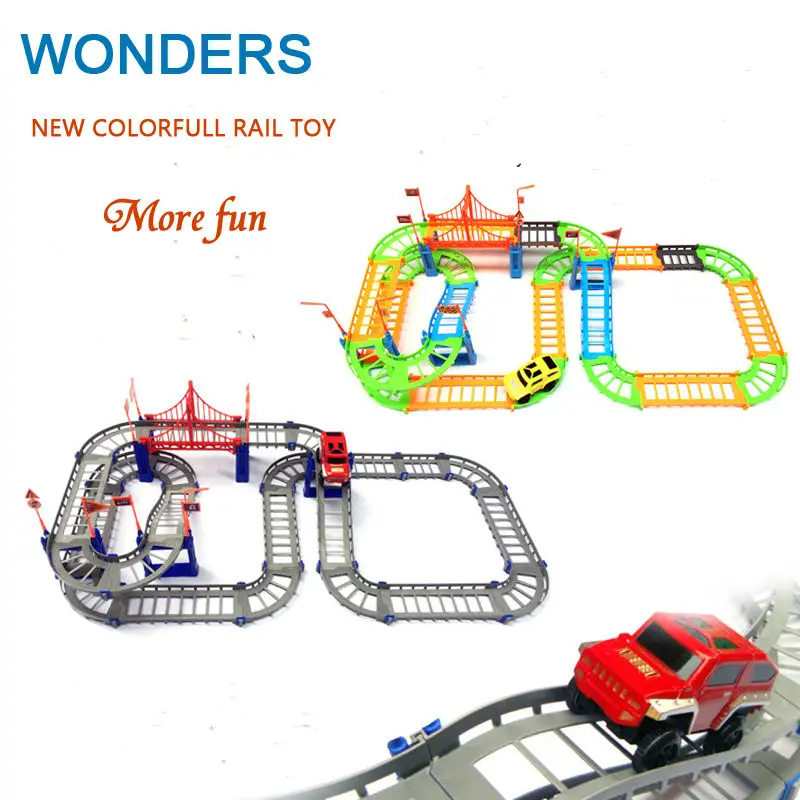 Lowest Price New style colorful Rail car toy Multilayer railcar kids toys Thomas electric train track toy Toys with retail packaging Lowest Price New style colorful Rail car toy Multilayer railcar kids toys Thomas electric train track toy Toys with retail packaging