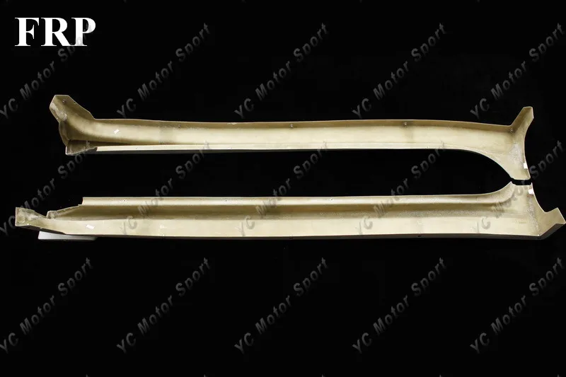 2008-2012 Mitsubishi Lancer Evolution X Varis Wide Body Version Style Side Skirts FRP (11)