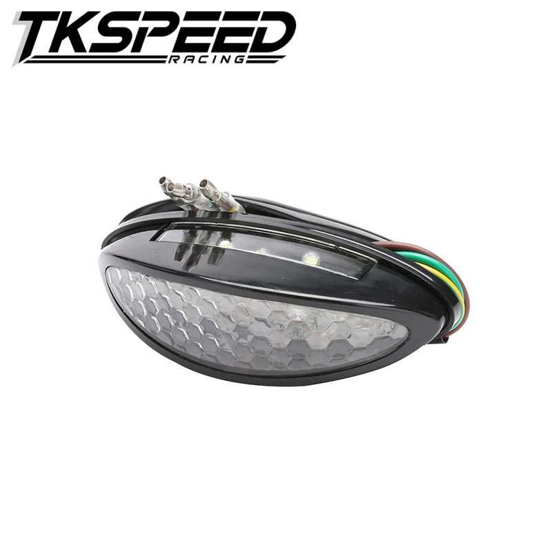 

Universal LED Signal Rear Tail Stop Brake License Number Plate Lamp Light Motorcycle ATV Quad Buggy Chooper