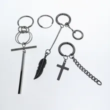 KPOP ДНК в Корейском стиле V 4 шт./компл. серьги длинные Для мужчин Bangtan Boys серьги-гвоздики в виде капель с кристаллами в форме Для женщин Для мужчин аксессуары для альбомов