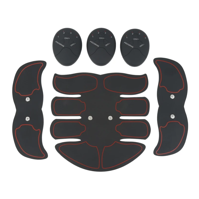 Fitness Abdominal Muscle Trainer EMS Press Stimulator Electric Slimming Machine For training apparatus Fitness Gym Equipment-9