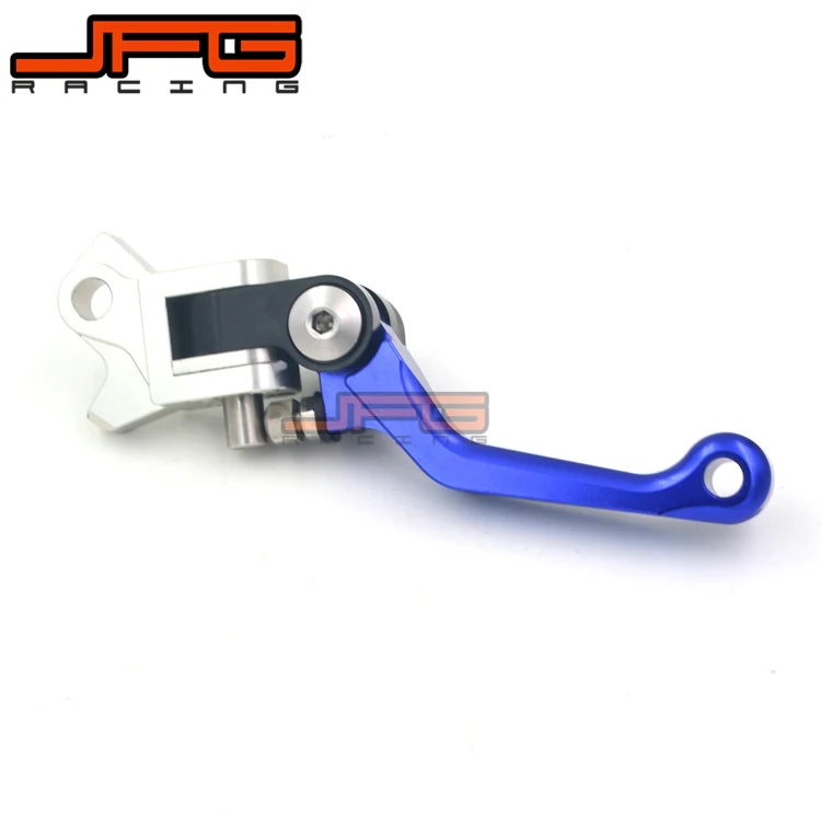 4 направления складной алюминиевый заготовка Pivot тормозной рычаг для YZ125 YZ250 YZ250F YZ450F YZ426F мотокросс эндуро Байк синий