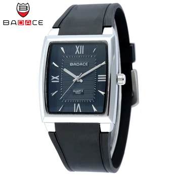

BADACE Mens PU Strap Business Watches Men Time Watch Quartz Rose Gold Hours Waterproof Sport Clock Man Wristwatch 5022