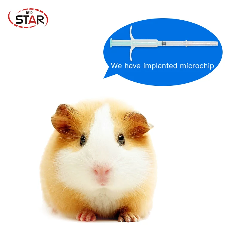 

1.4*8mm Pet Microchips Iso11784/5 Fdx-b 134.2khz Rfid Animal Microchip Syringe, rfid chip Dog Cat microchip injectable syringe