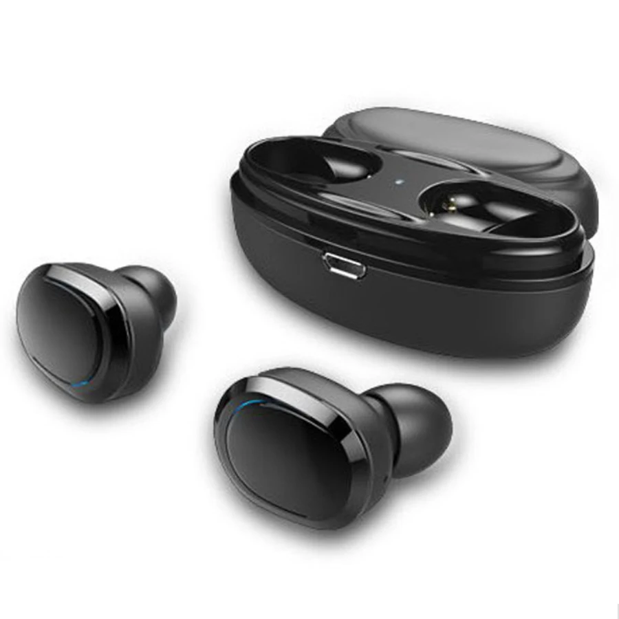 

True TWS Wireless Bluetooth Earphone Mini Cordless Earpods with Charge Case Stereo Twins Earbuds Sweatproof Headset With Mic