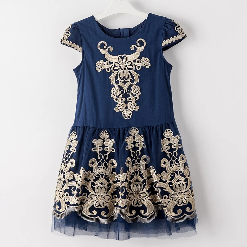 

Childdkivy Girls Princess Dress 2018 Summer Kids Embroidery Dresses for Girls Children Party Dress Fashion Clothing 3-10 Years