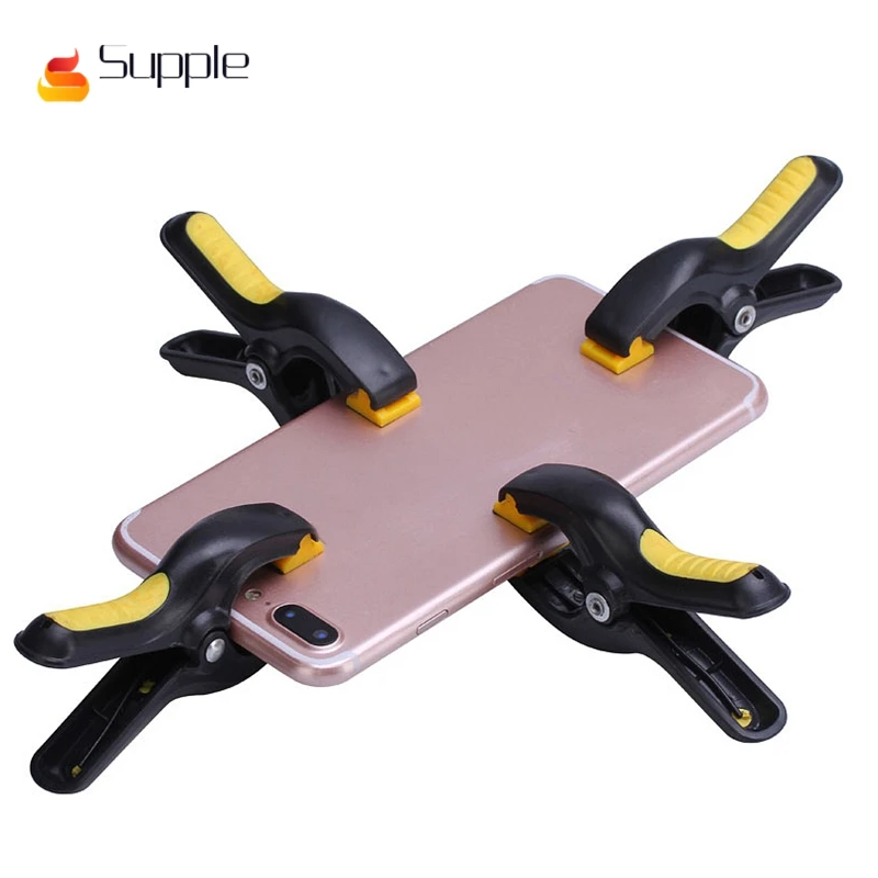 

Supple 4Pcs/lot Plastic Clip Fixture LCD Screen Fastening Clamp for iPhone/Samsung for iPad Cell Phone Repair Tool