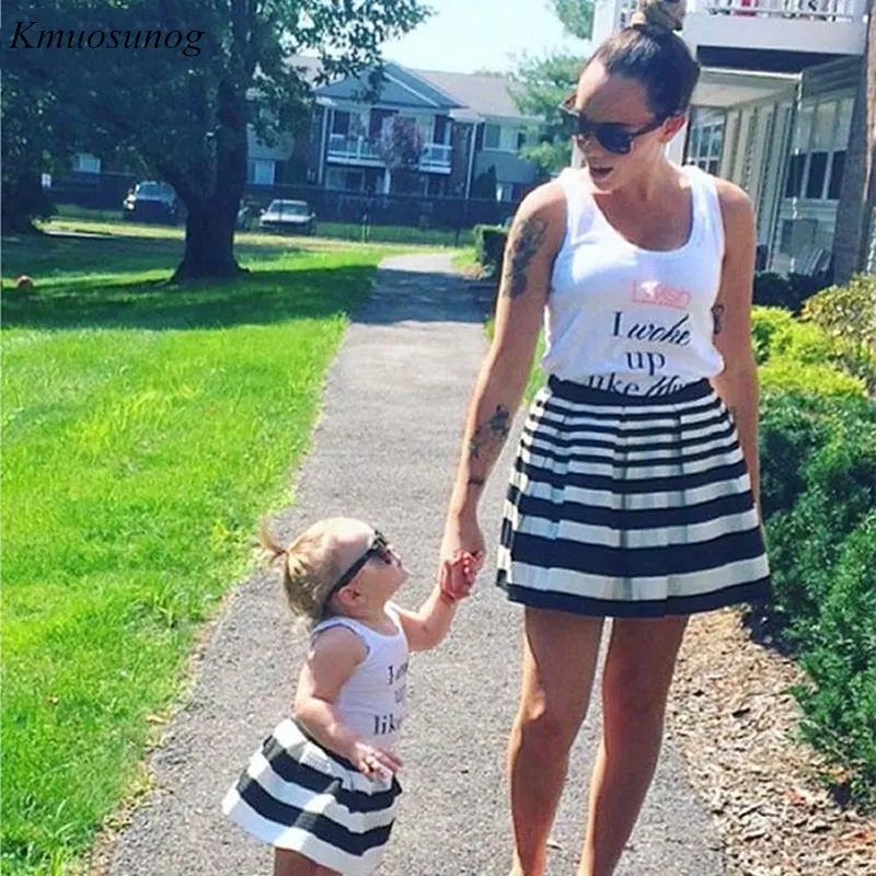 Mommy-and-me-clothes-2pcs-Set-Letter-Family-t-shirt-Striped-Skirt-Mom-and-daughter-dress.jpg_640x640