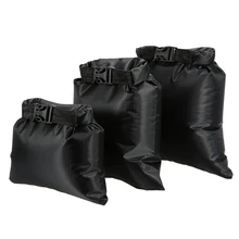 1l+ 2L+ 3l Открытый Хождение каякинга Одежда заплыва Водонепроницаемый сухой мешок кемпинг складной Сверхлегкий Рафтинг хранения дрейфующих сумка 3 шт./компл