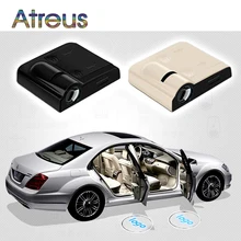 Atreus 2X Car LED courtesy lamp Projector Door Welcome Light For BMW E46 E39 E60 Mini Cooper Mercedes Toyota Corolla Peugeot 307