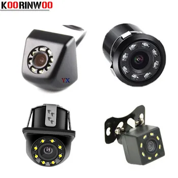 

Koorinwoo Universal HD CCD Car Rear View Camera / Front Camera Form Night Vision 8 LED Lights Backup Parking Assistance for car