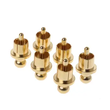 

Noise Stopper Gold Plated Copper Cap Dust Protector RCA Plug Caps