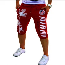 Прямая, летние модные шорты с принтом для мужчин, pantalones cortos pantacourt homme hombre, бермуды, мужские шорты marque