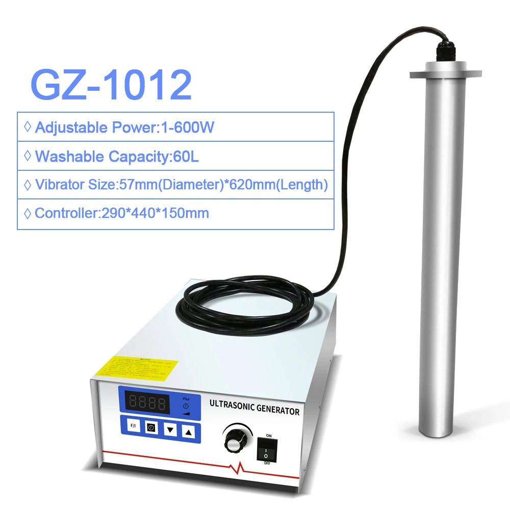 GENENG GZ 1012 Portable Industrial Ultrasonic Cleaner Vibrating Rod