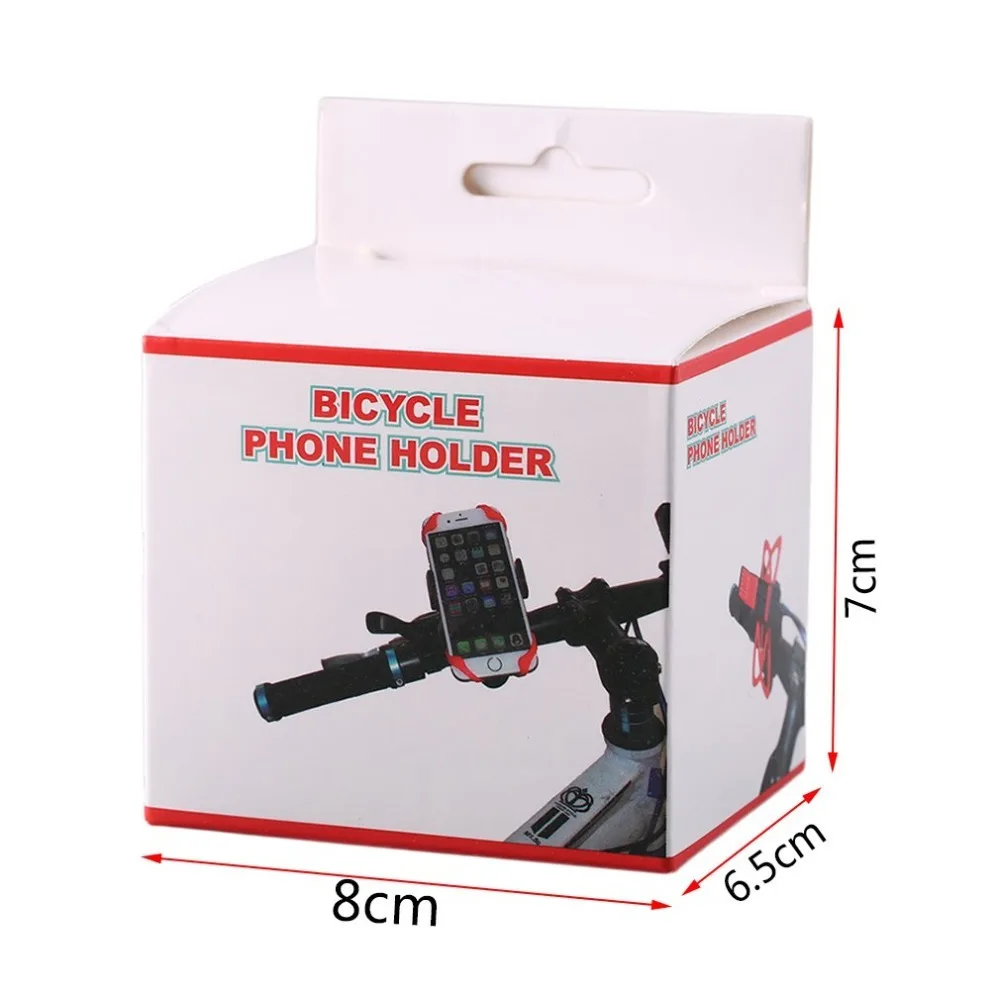 Bicycle Phone Holder 360 Degree Adjustable Motorcycle/Bike Handlebar Universal Smartphone Mount Bracket for Bike GPS Navigation