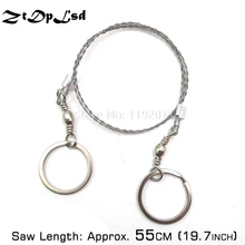 Портативная Шестерня карманная наружная струнная проволочная пила углеродное кольцо прокрутка путешествия Кемпинг ручная нержавеющая сталь веревка цепная пила деревянные инструменты