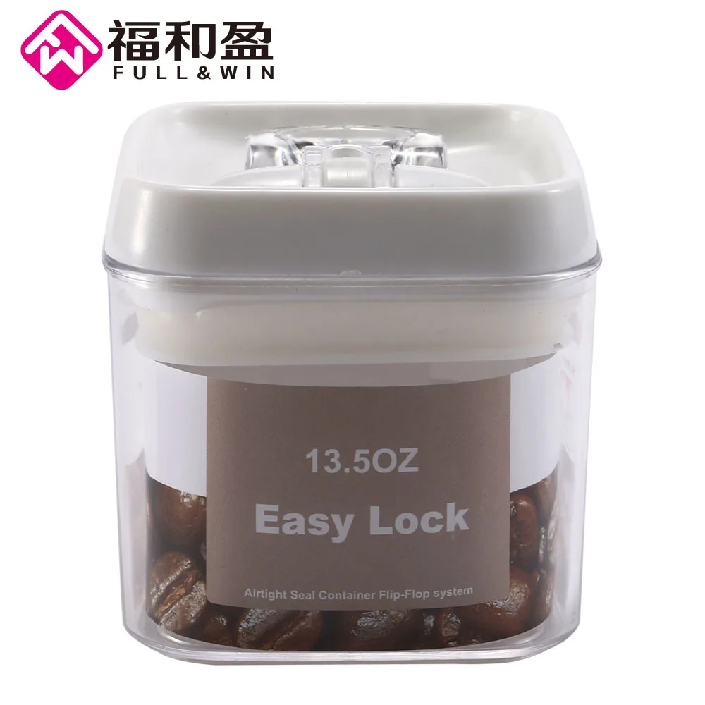 

1Pcs Food Storage Container Airtight Easy Lock with Cover Buckles and Lid Super High Quality Bean Rice Grin Container Organizer