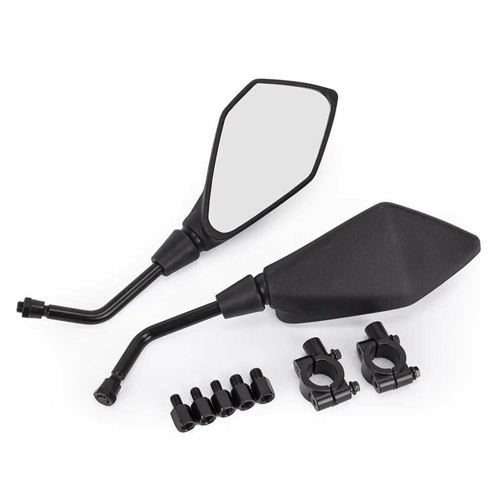 

For Kawasaki z650 z900 Motorcycle Mirror Universal Motorbike Parts Rear View Mirrors Clamp 10mm 8mm for Polaris Ranger RZR 1000