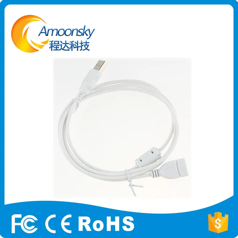 

factory provide directly male to female data cable 1.5m usb extension line