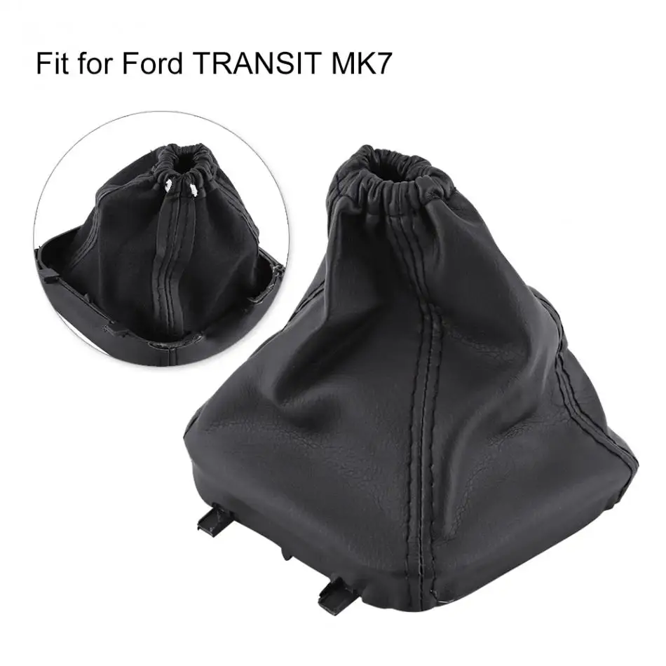 Car Gear Shift Stick Gaiter Boot PU Leather Dust Cover Replacement for