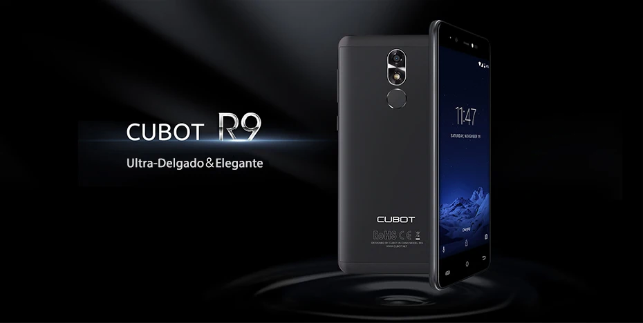 CUBOT R9 5.0 pulgadas HD Pantalla Smartphone MTK6580