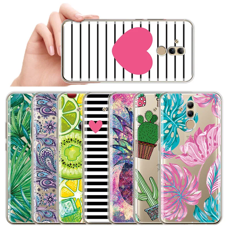 

Soft TPU Phone Case For Honor 10 Lite 8X for Huawei P20 P30 Lite Mate 10 Lite 20 P20 Pro P30 Pro Nova 4 Pattern Back Cover Case