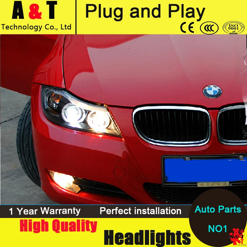 Car Styling LED Head Lamp for BMW E90 Headlight assembly 318 320 325