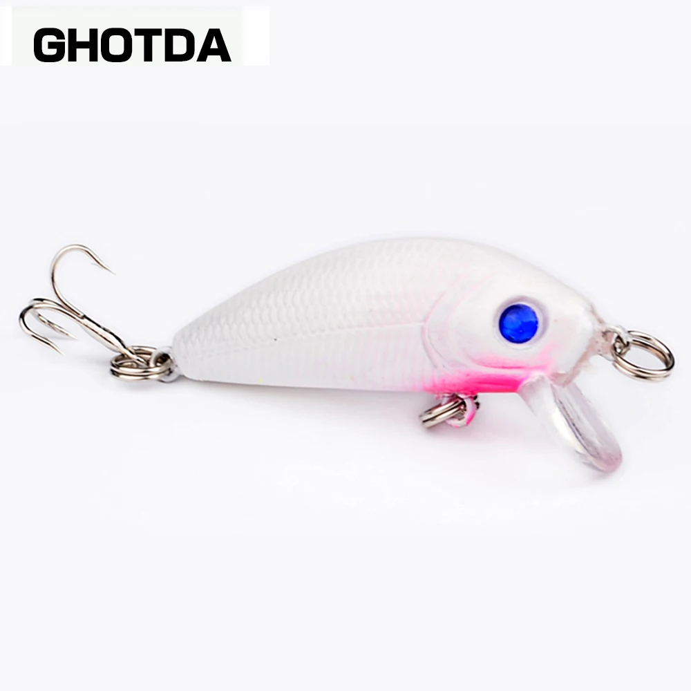  Fishing lure minnow quality professional 4.82cm/1.9'' 3.91g/0.138oz swim bait