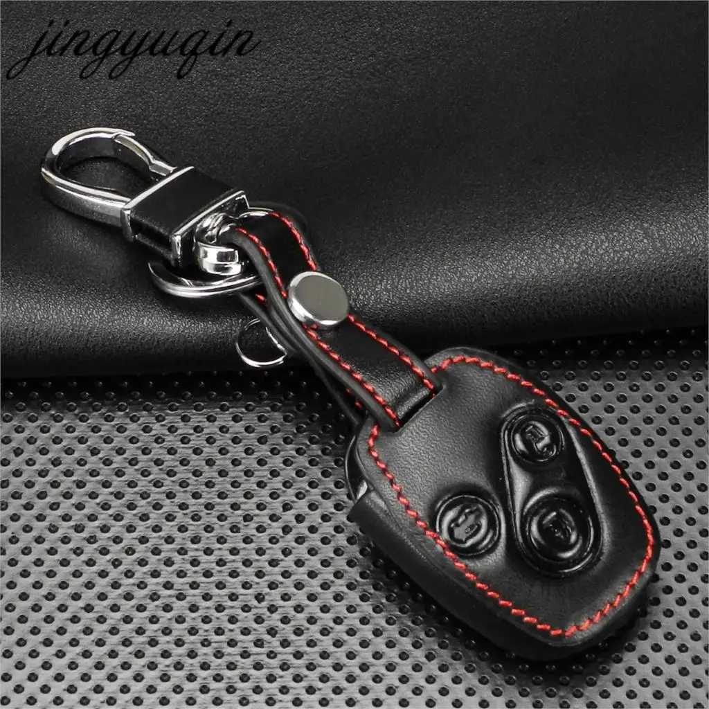 

jingyuqin 3 Button Remote Key Suit for Honda for Accord CR-V HR-V Fit City Jazz Odyssey Shuttle Civic Door Lock 3BT + ID48