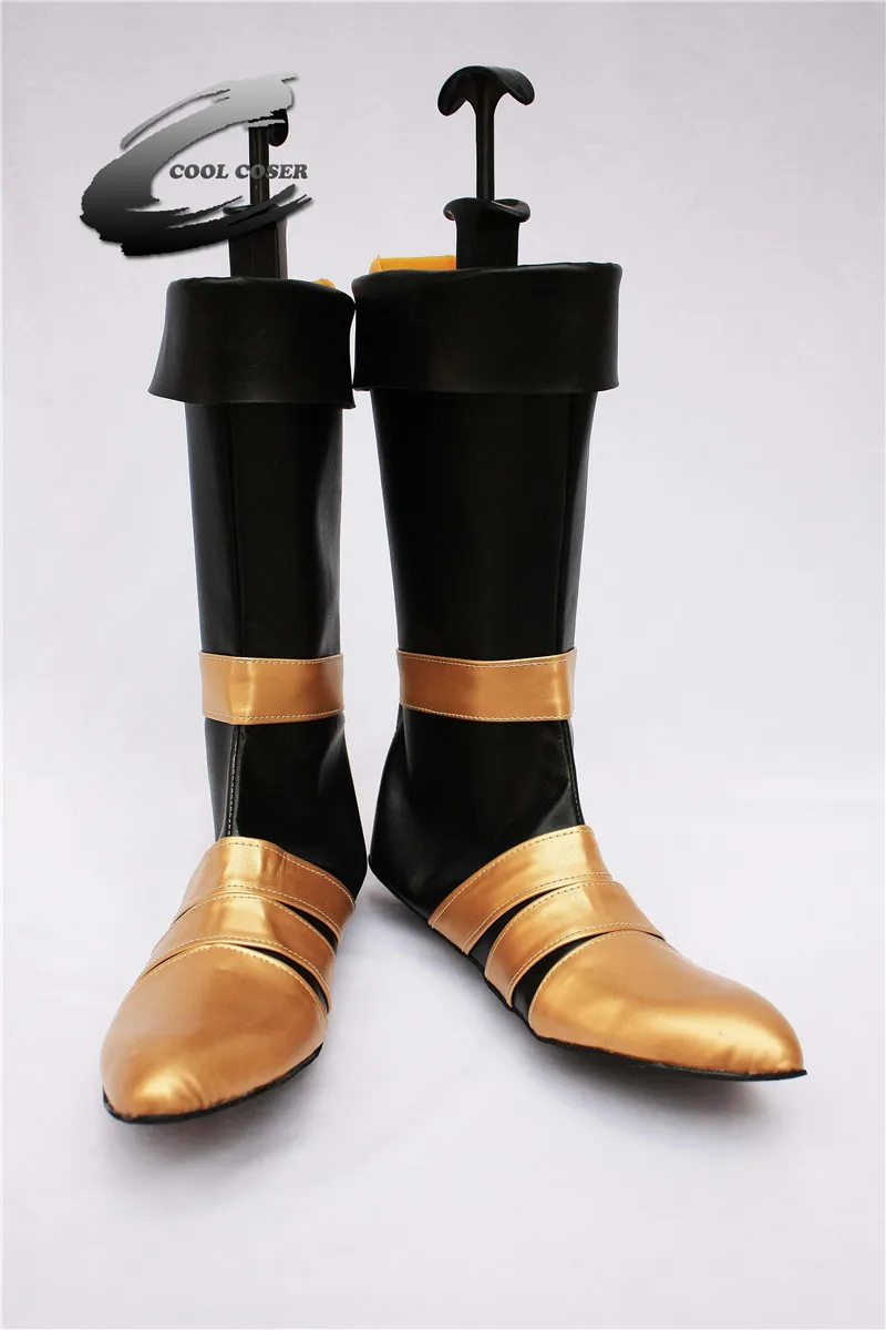 Japanese Anime Final fantasy seven Vincent Cosplay Shoes MM934 Custom Made Boots | Тематическая одежда и униформа