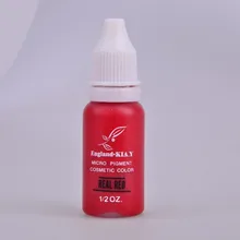 5 шт./лот 1/2 oz englandkiay татуировки Micropigment для перманентного макияжа бровей подводка для глаз и губ