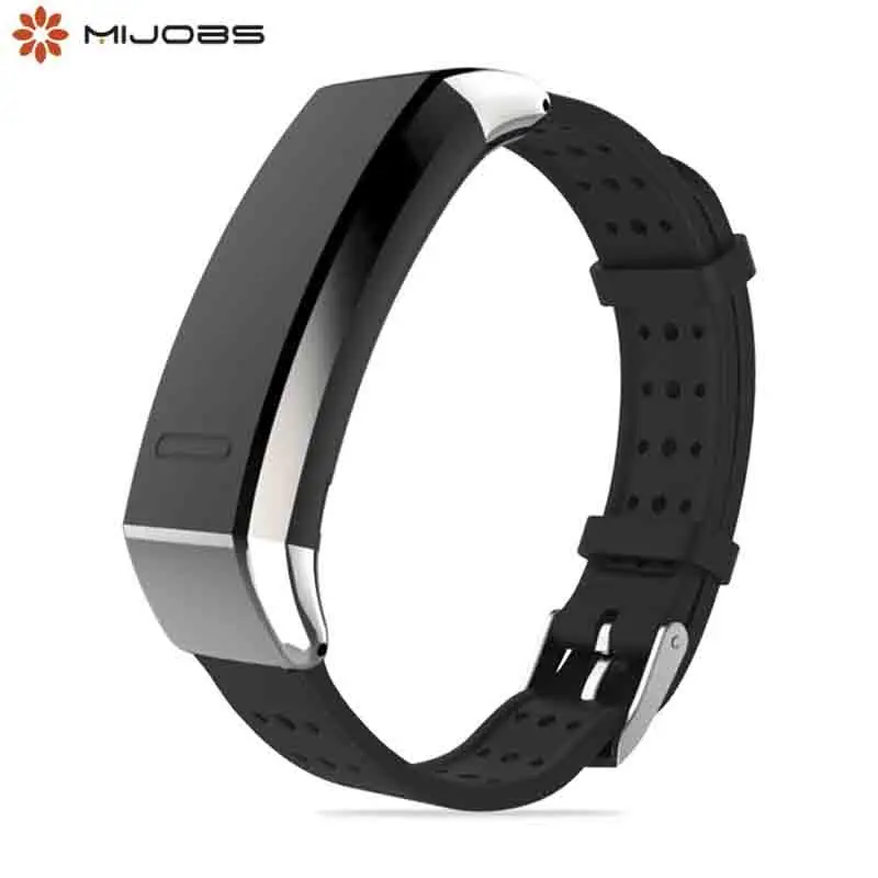 Mijobs TPU Strap For Huawei Band 2 pro B19 B29 Smart Watch