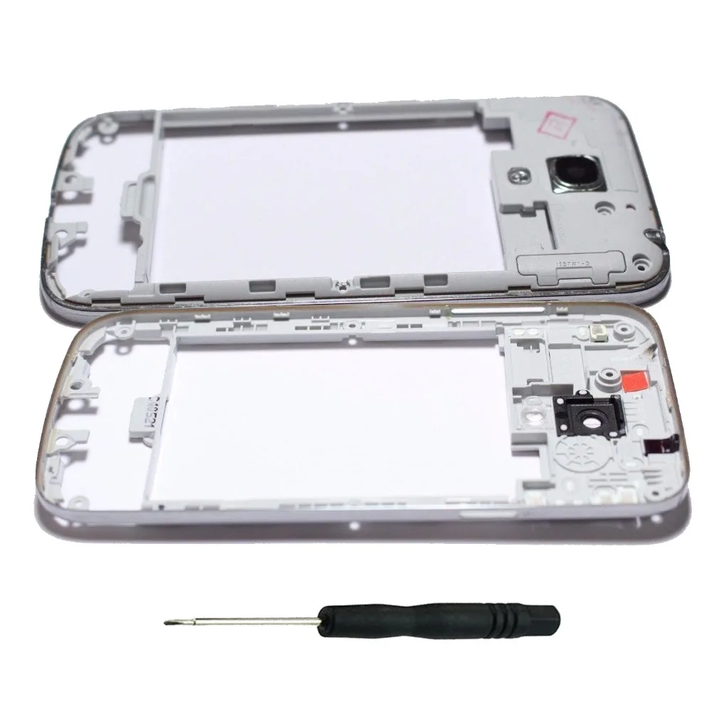 For Samsung Galaxy S4 Mini SGH-I257 I257 AT&ampT Original Mobile Phone Housing Middle Frame Cover With Camera Glass Lens Buttons | Мобильные