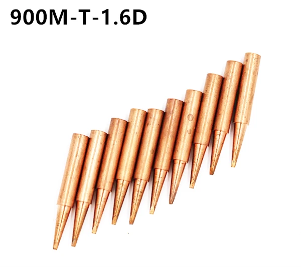 SZBFT 900M-T-1.6D диамагнитный медный паяльник наконечник бессвинцовый паяльник 933.376.907.913.951, 898D, 852D+ паяльная станция