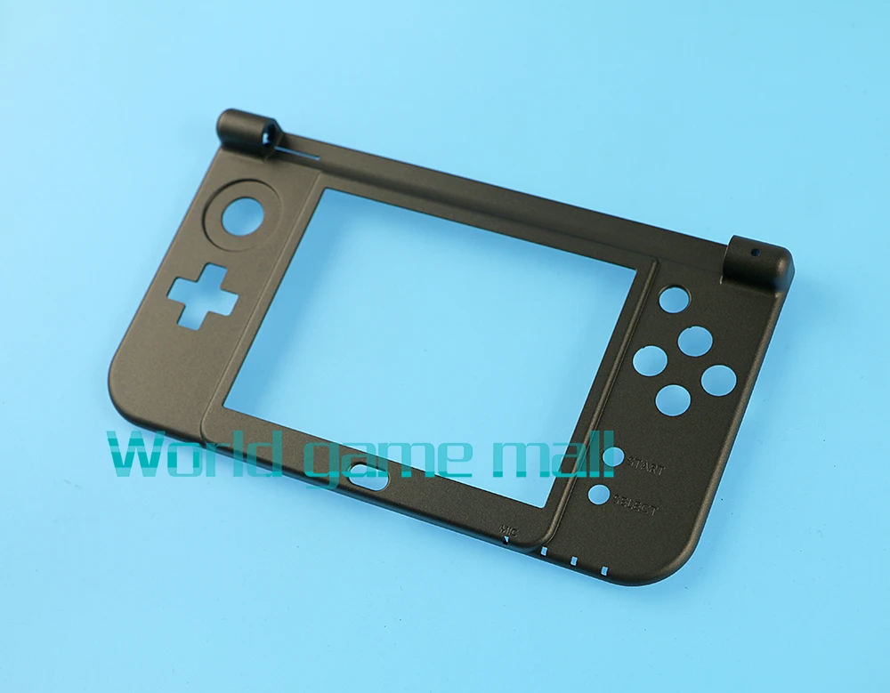 Черный для нового 3 DS LL корпус чехол для nintendo 3 DSLL XL запасная петля часть черная Нижняя средняя оболочка 12 шт./партия