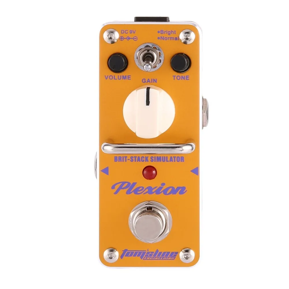 

Aroma APN-3 Plexion Brit-stack Sound Effect Pedal Mini Electric Guitar Equalizer Digital True Bypass Simulator Guitar Parts