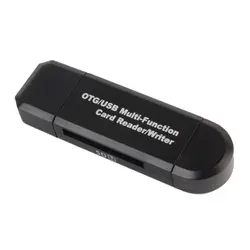 Портативный Micro USB OTG USB адаптер SD Card Reader для Android Phone Tablet