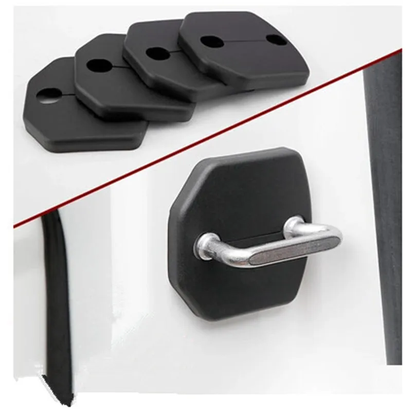 

Car styling Door lock Cover case For Volvo S80 XC60 S60 V60/For Ford Focus 3 Escort Fiesta KUGA S-MAX Mondeo EDGE TAURUS Everest