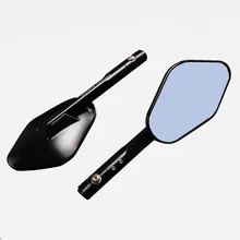 5 Colors Universal 2x CNC Aluminum Motorcycle Rearview Mirror Side Mirrors For Kawasaki Z250 Z750 Z800 Z1000 ZR800 ZRX1200 Honda